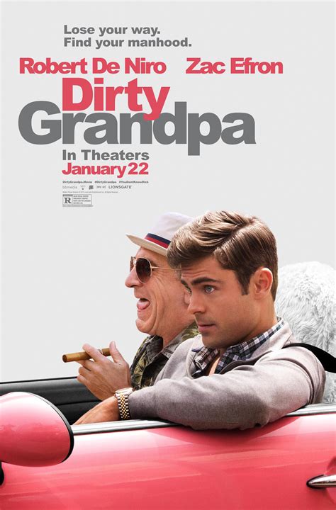 About this movie. Robert De Niro and Zac Efron get down and dirtier in this unrated version of the raunchy comedy about a wild road trip shared by an uptight guy and his foul-mouthed granddad.